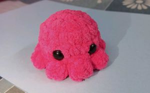 Handmade Crochet Baby Octopus Desk Buddy