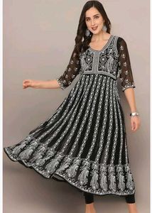 New Long Anarkali Kurti