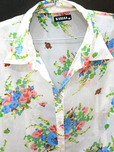 Floral Print Shirt