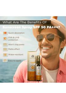 The Man Company SPF 50 Sunscreen Spray