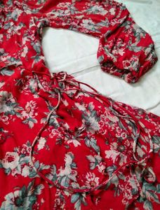 Unused Imported Red Dress