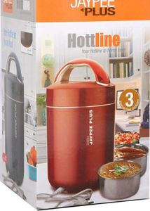 💥Jaypee plus Hottline Electric Lunch Box 3 SS