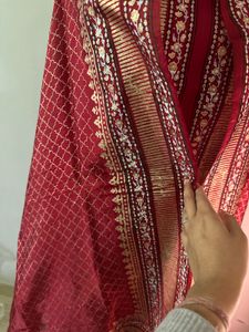 Premium Hand block Partywear Suit