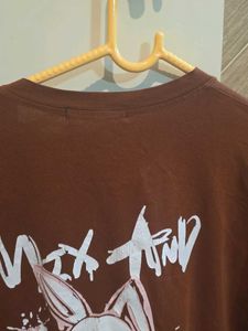 Brown Free Size Tshirt