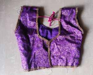 Radha Garba (Purple) Lehenga Choli Kids