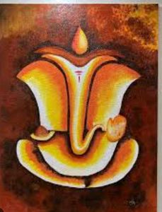 Lord Ganesha painting