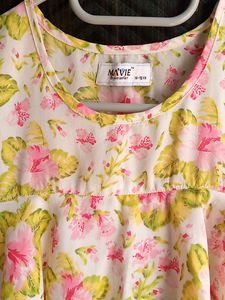 Floral Frock As Well Top