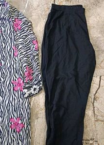 Floral Print Kurta Set