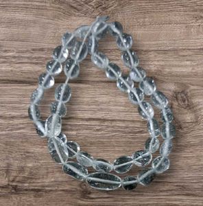 Clear Quartz Oval Beads Strand