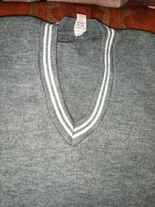 School Grey Sweater