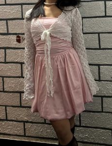 Barbie Core Pink Tube Dress
