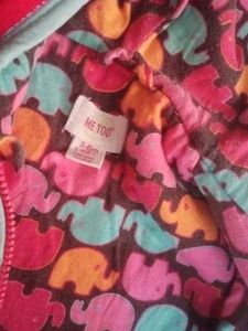 Adorable Red Baby Romper