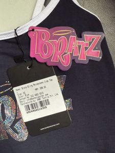 BRATZ BLING RHINESTONE CROP TOP