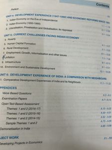 Indian Economic Development class 12