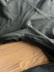 Ripped Black Zipper Jegging