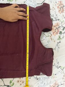 🆕Blouse Maroon