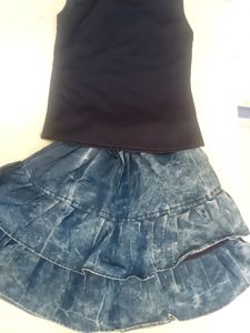 Girl&#39;s Top Frock Set(New) 3-4 Year