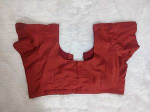 RED COTTON BLOUSE