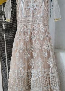 Light Orange Color Gown