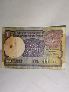 1 Rupee Note