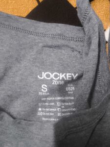 grey Jockey Tank Top
