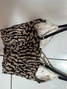 Animal Print Crop Top