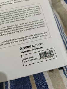 Zebralearn The Money Guide Book