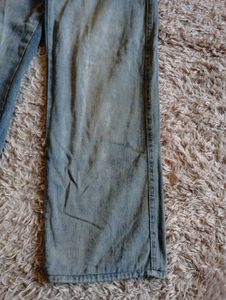 High Waisted Straight Fit Jeans