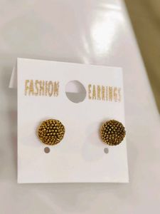 Fashion Earrings - Gold Tone - Combo of 3