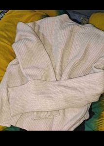Off White Oversized Sweater