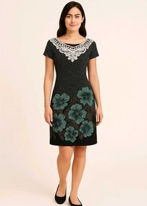 Gorgeous Floral Lace Dress🤍