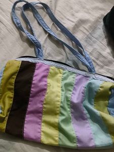 Striped Handbag