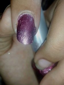NEW NAIL POLISH GLITTERING ONE