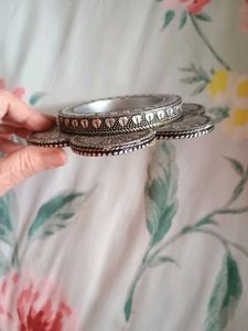 Silver Flower Saunf  Holder