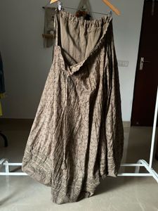 Ethnic Printed Flared Skirt