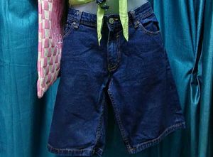 Unisex Denim Shorts For Size 34