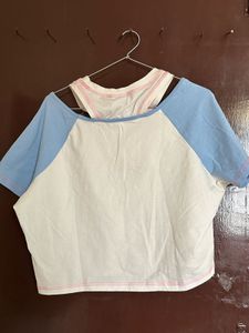 Cute Cropped Graphic Tee