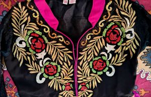 Anarkali Churidar With Bottom And Dupatta