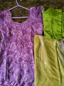 Elegant Purple Kurta