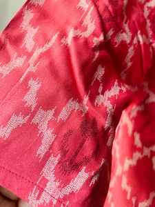 🌷Carrot Color Flowy Red Kurta