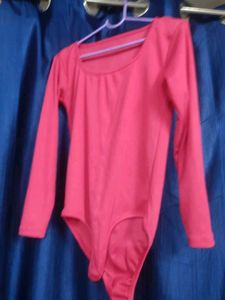 Pink Long Sleeve Bodysuit