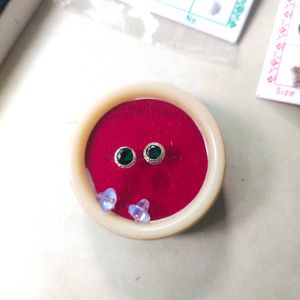 925 pure silver studs earrings 1 pair for unisex