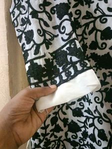 Floral Print Kurta