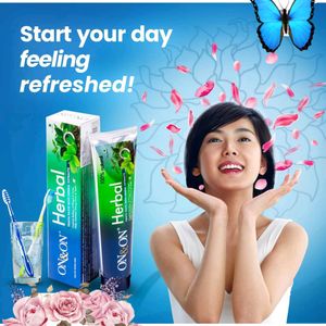 On &amp; On Herbal Toothpaste 🍀🌱