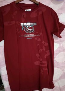 Maroon T-shirt