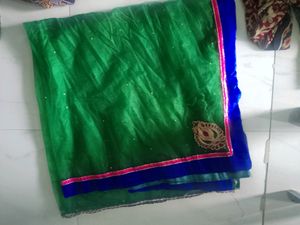 Beautiful Lehenga And Half Saree  No Damage All Go