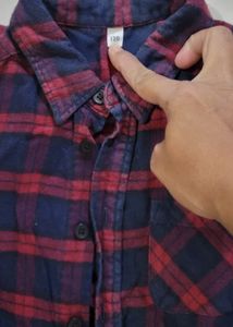 Red &amp; Blue Plaid Shirt