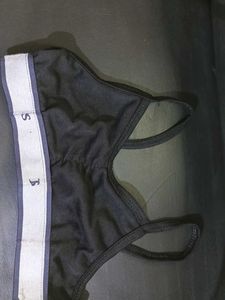 Black Sports Bra