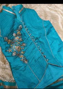 Elegant Gold Ethnic Gown