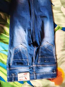 Being Human Blue Slim Fit Jean With Argyle Pattern